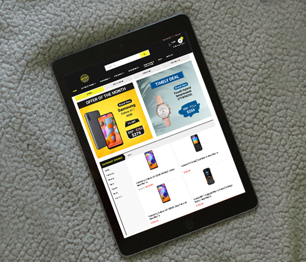 Pop Phones E-commerce